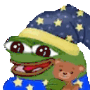 Pepe sleep